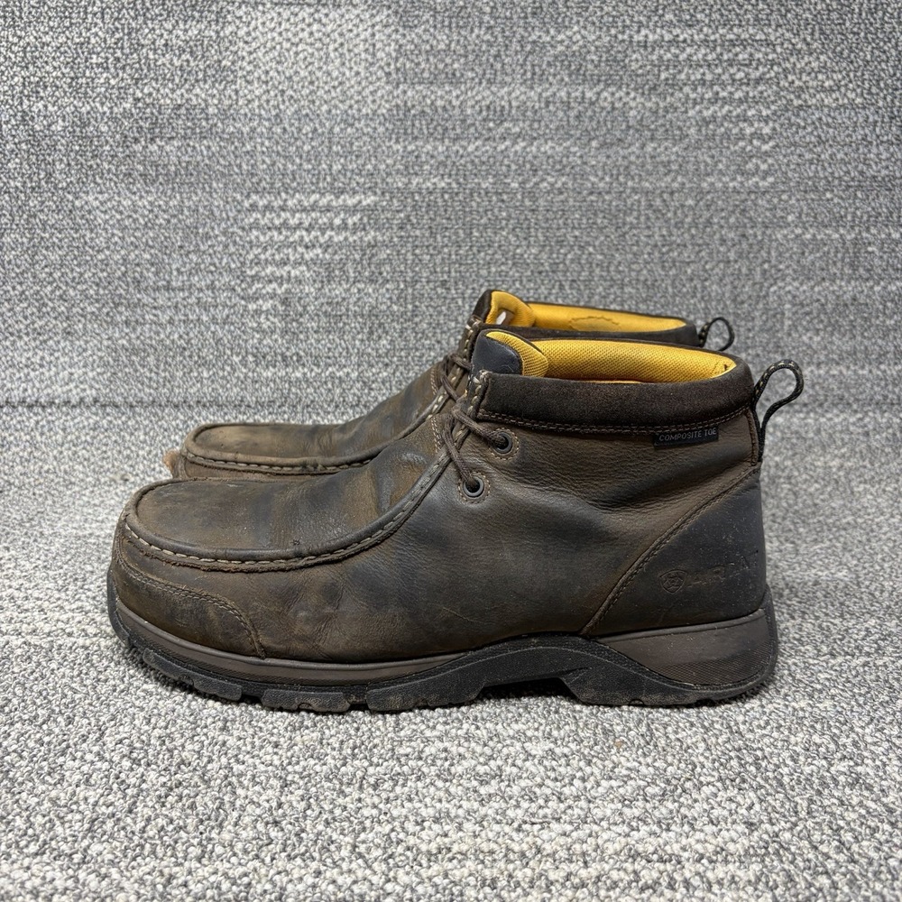 Ariat Edge LTE Moc Men's 11M Composite Toe EH Leather Work Boots 10024954